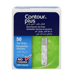 Bayer Contour Plus Strips 50'S sugar blood test