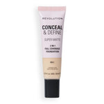 Revolution Conceal & Define Full Cover Tube Foundation F7Nc