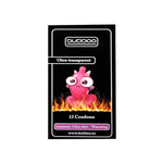 Duddoo Warming Anatomic Ultra Thin Condoms 12 Pcs