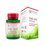 Human Essentials Folic Acid 400mcg Tablets 90'S