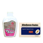 Alboqueen Vaginal Ovules 4 + joy drops intimate