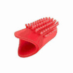 فرشاة أسنان إصبع طبيعية بنكهة الفراولة للأطفال من ميلو إيكو، قطعة واحدة