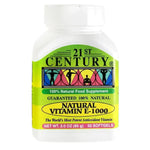 21St Cent Nat Vit E 1000 - 50 كبسولة هلامية لينة