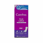 Carefree Plus Large With Light Scent Pantyliners 20'S
