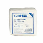 قطع شاش مربعة 7.5×7.5 سم