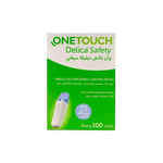 وان تاتش ديليكا سيفتي استخدام إبر وخز لمرة واحدة 100 قطعة