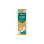 Carefree Organic Cotton Unscented Liners Extra Long 24 Pcs