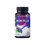 Livs Iron Plus with Grape Flavor 90 Gummies