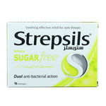 Strepsils Lemon Sugar Free Lozenges 16'S