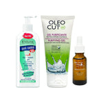 Offer Package Oleo Cut Gel + Eveline Pure Control Deep Cleansing + Perlamar Normalisnt Ltion 20 Ml