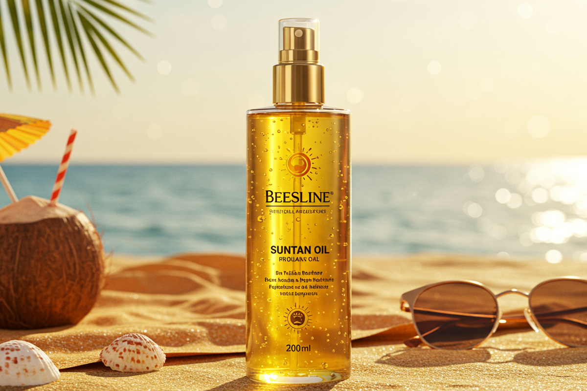 Unlock Glowing Skin with Suntan Oil: Spotlight on Beesline Suntan Oil 200Ml at Yalla Deal