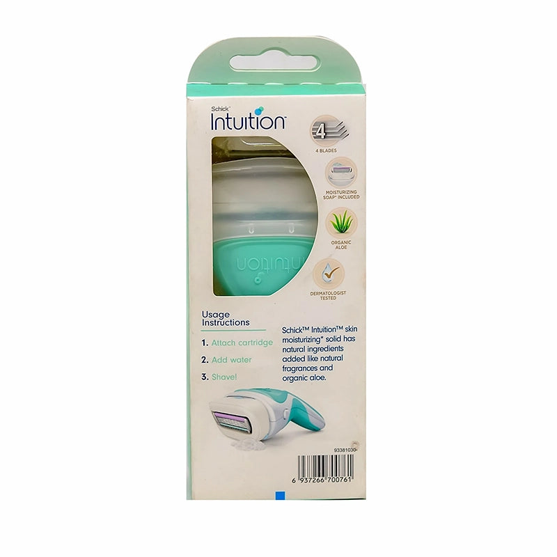 Schick Intuition Sensitive Care 1 Razor + 2 Cartridges