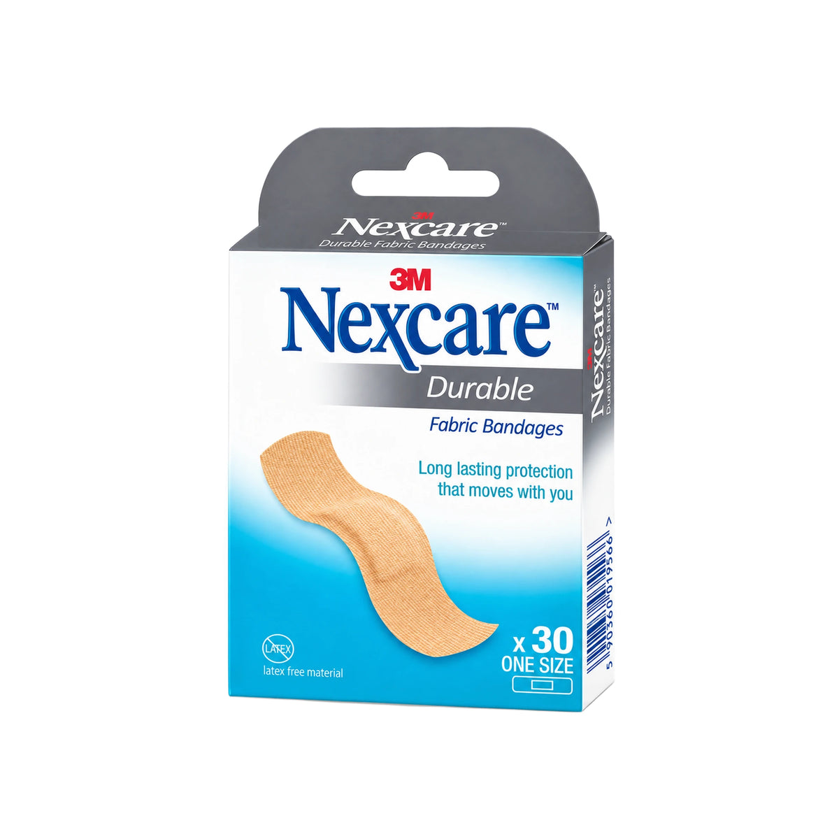 Nexcare Durable Bandages 72*19 mm 30'S