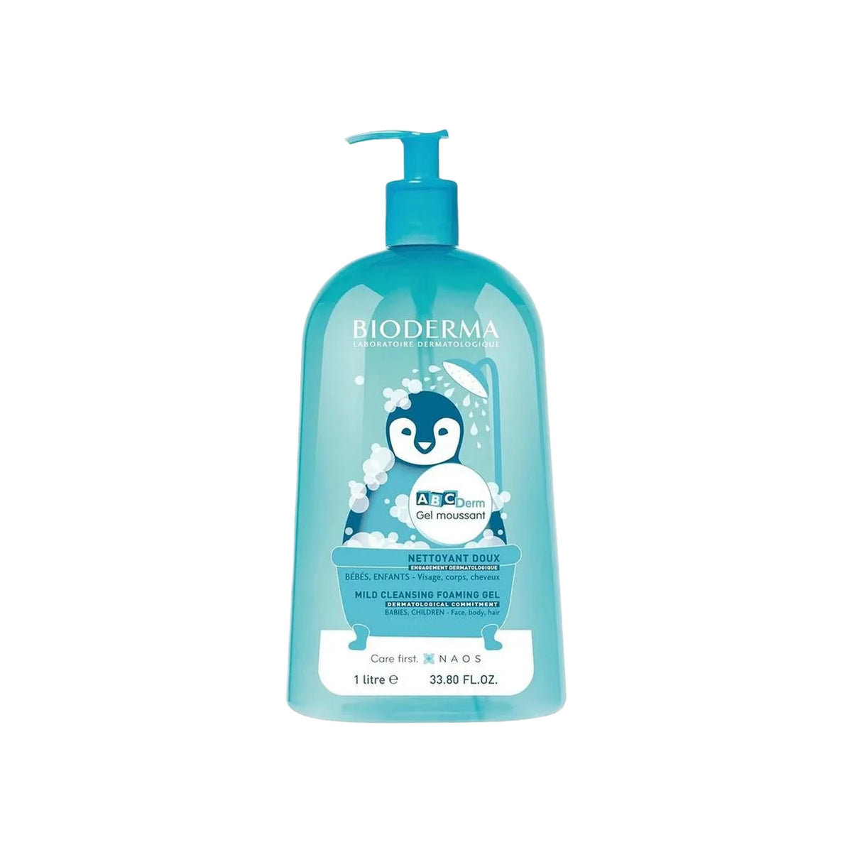 Bioderma ABC Derm Foaming Gel 1 Litre skin cleanser