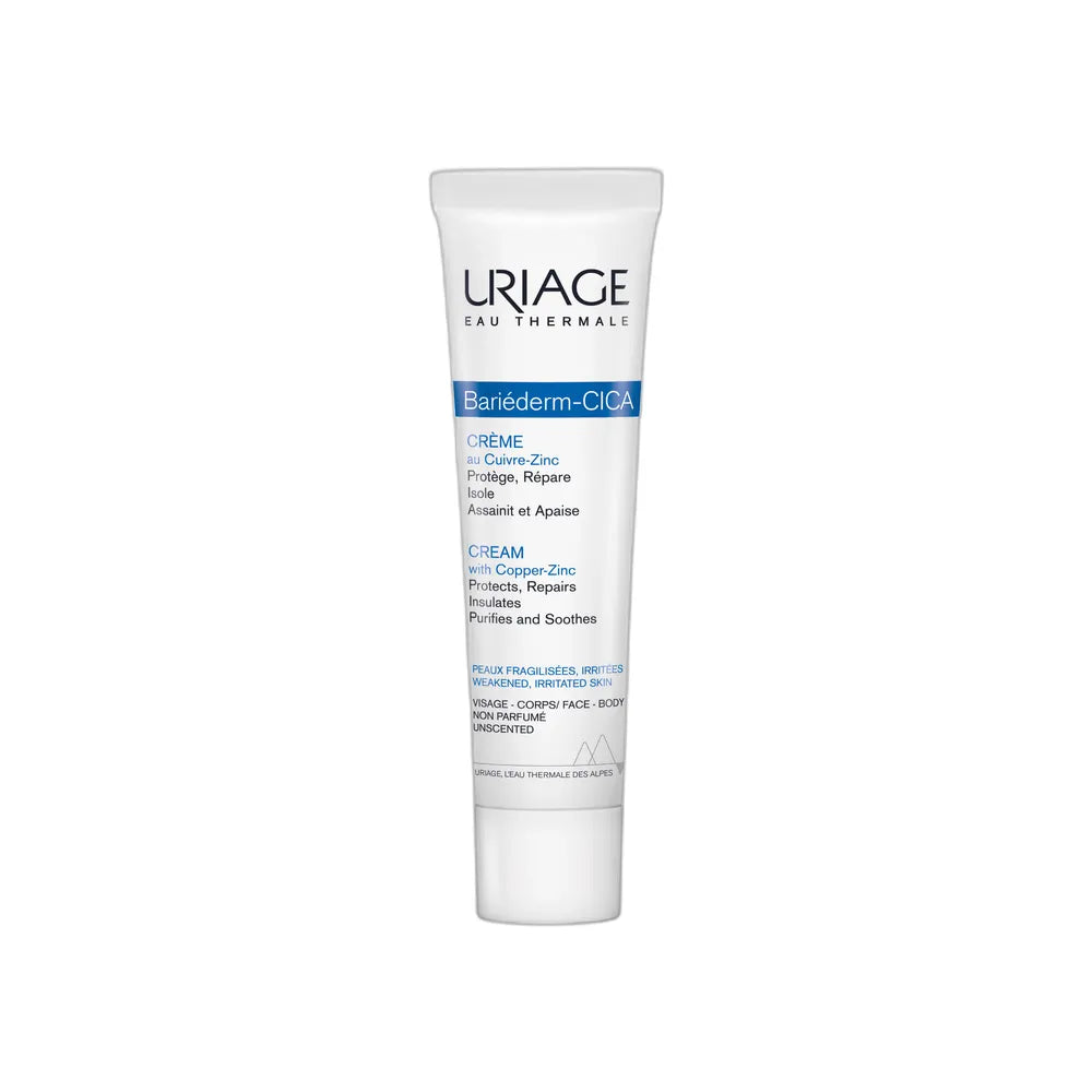 Uriage Bariederm Cica Cream With Cu & Zn 40 ml For Irritated Skin