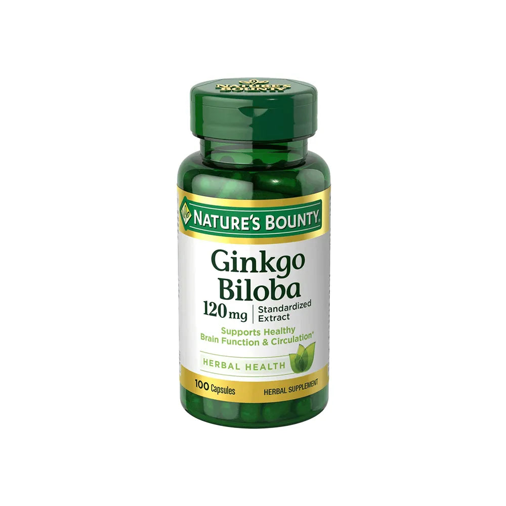 Natures Bounty Ginko Biloba 120 Mg Caps 100'S