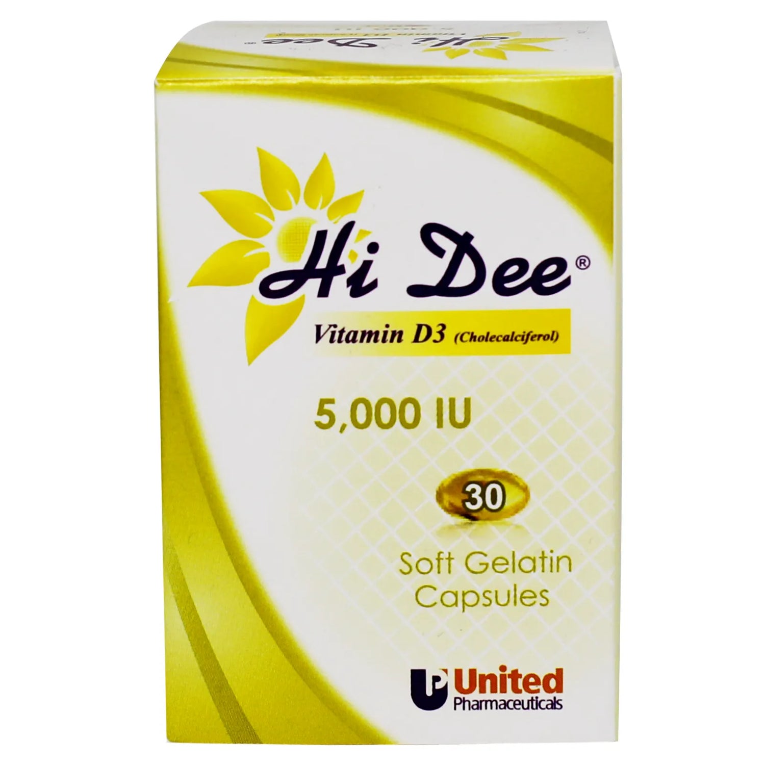 Hi Dee 5000 IU Caps 30'S vitamin D deficiency