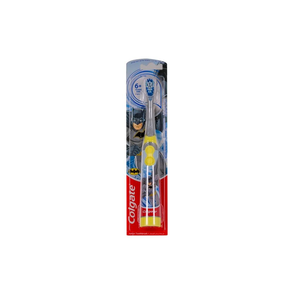 Colgate Junior +6 Years Batman Powered Toothbrush Extra Soft 1 Pc Hk00167A