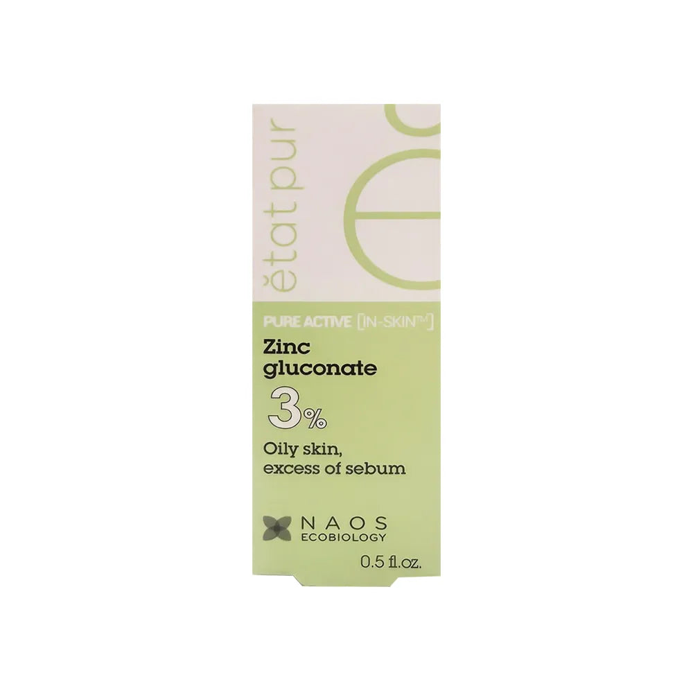 Etat Pur Zinc Gluconate 3% For Oily Skin 15 ml