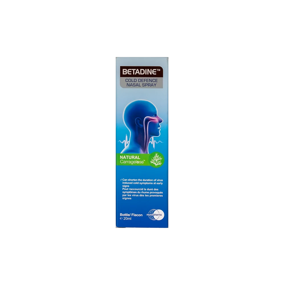 Betadine Cold Defence Nasal Spray 20 ml