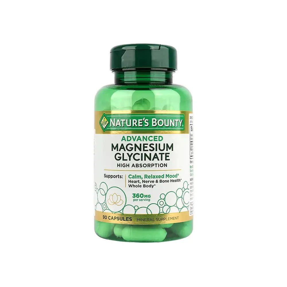 Natures Bounty Magnesium Glycinate 90 Capsules