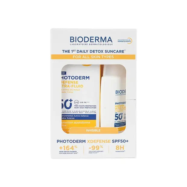 Bioderma Photoderm Xdefense Ultrafluid Spf50+ Invisible 40Ml Offer 1+1 Free