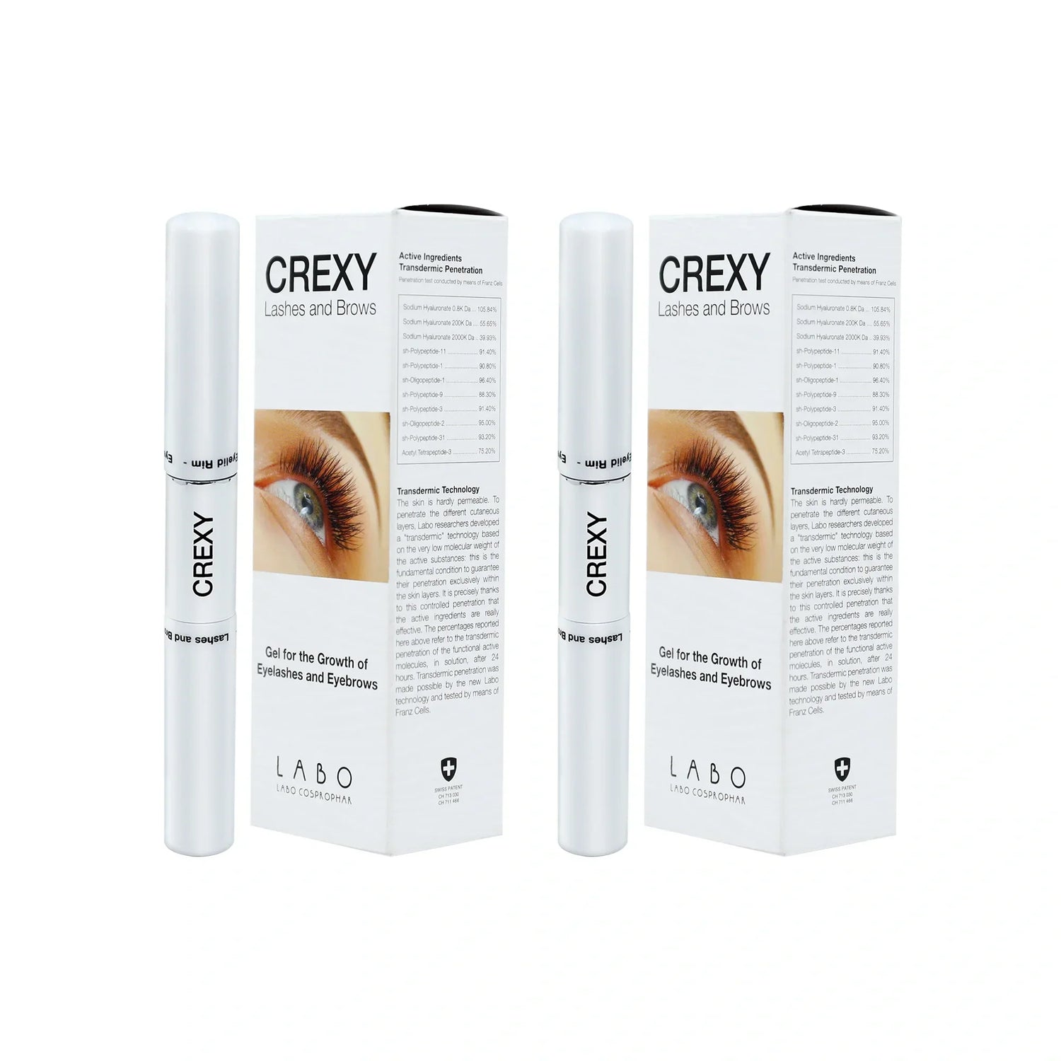 Crexy Lash & Brow Gel Duo Pack