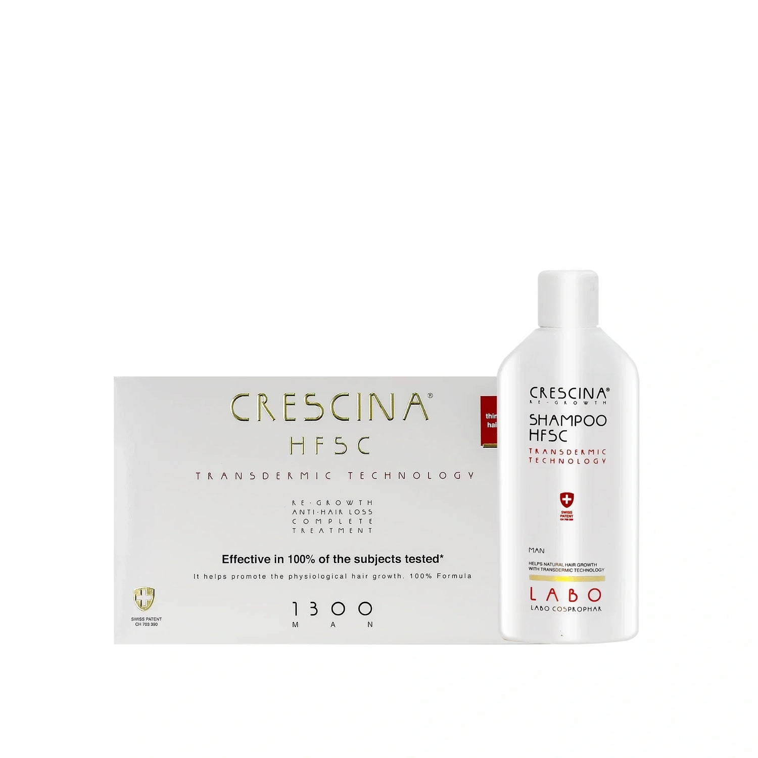Crescina Complete Hair Loss Treatment Pack for Men