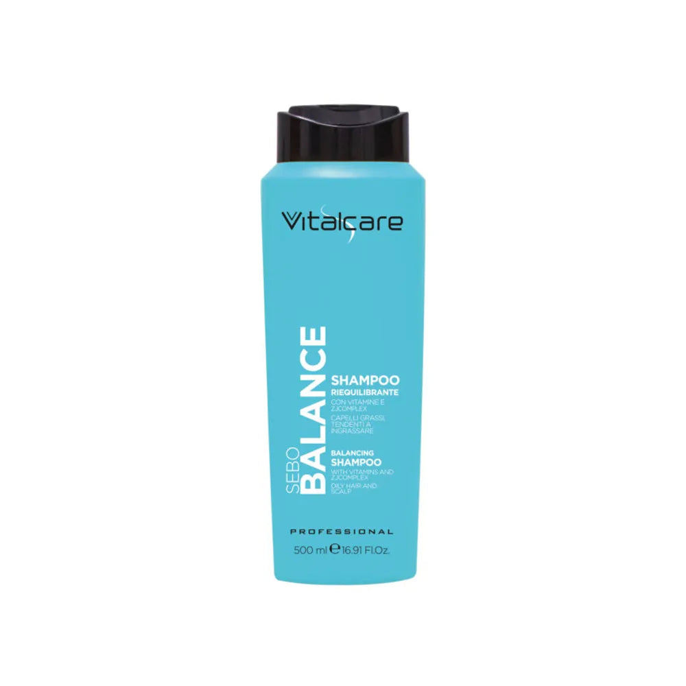 Vitalcare Sebo Balance Balancing Shampoo With Vitamins And Zj Complex For Oily Hair And Scalp 500ml