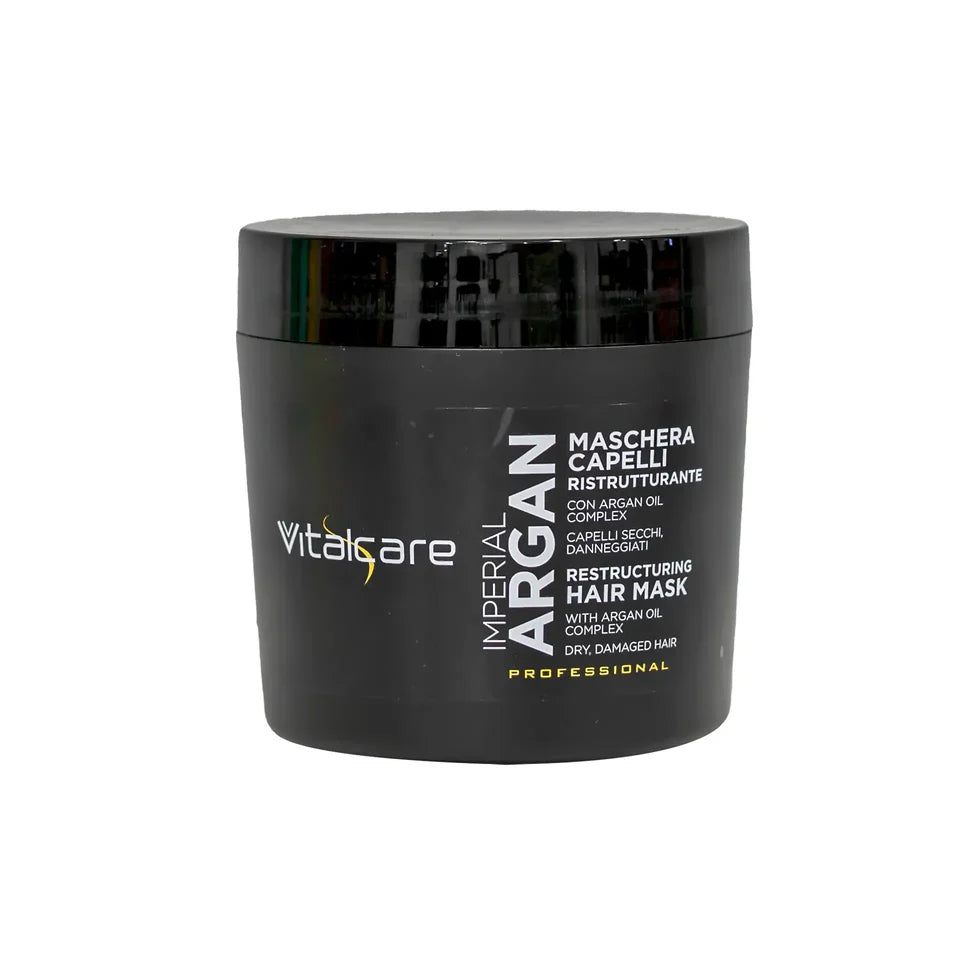 Vitalcare Imperial Argan Restructuring Hair Mask With Argan Oil Complex For Dry, Damaged Hair 500ml
