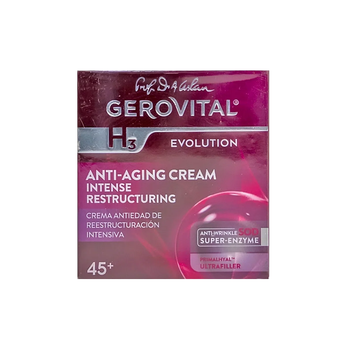 Gerovital H3 Anti Wrinkle 45+ Highly Moisturizing Cream 50Ml