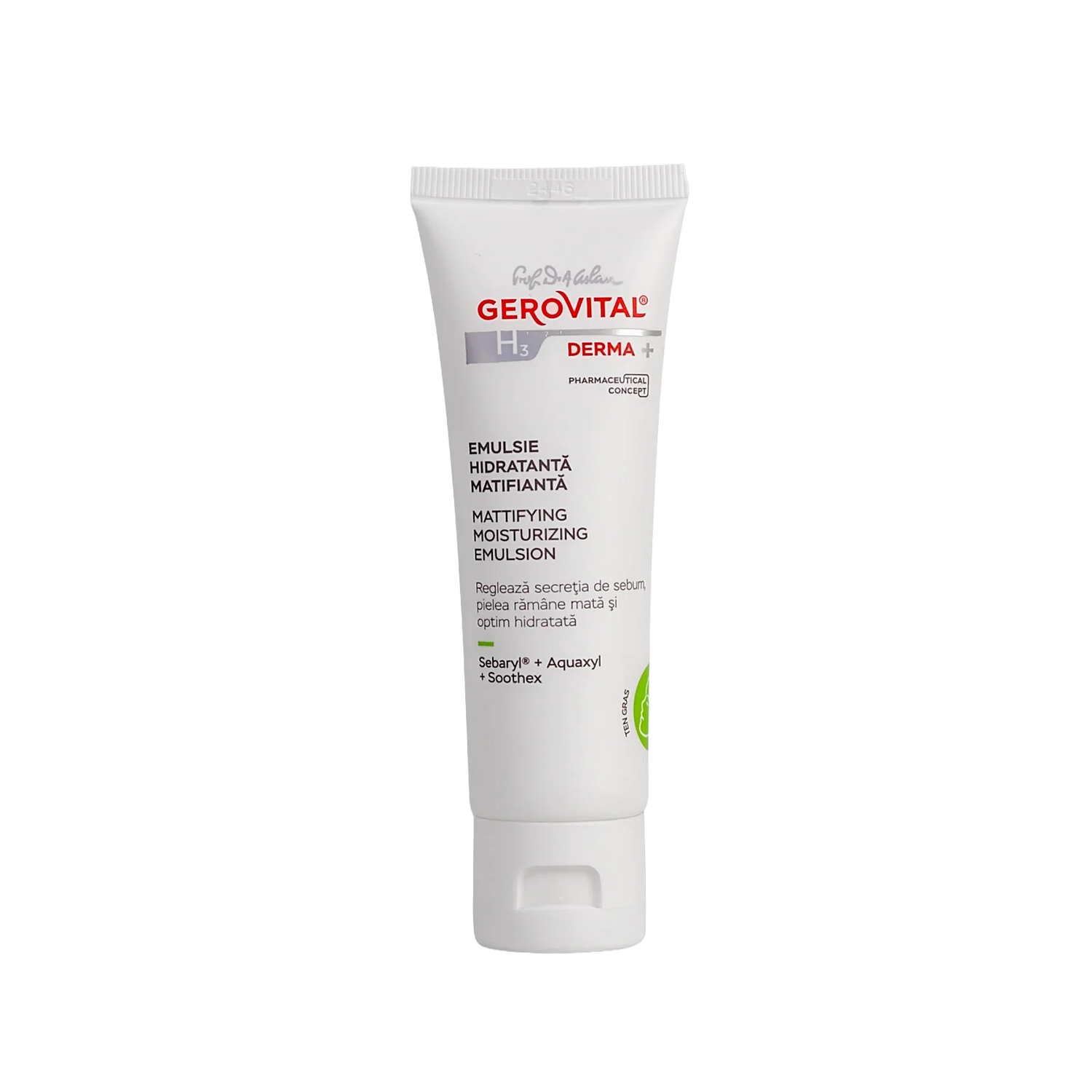 Gerovital H3 Derma Mattifying Moisturizing Emulsion Cream 50Ml