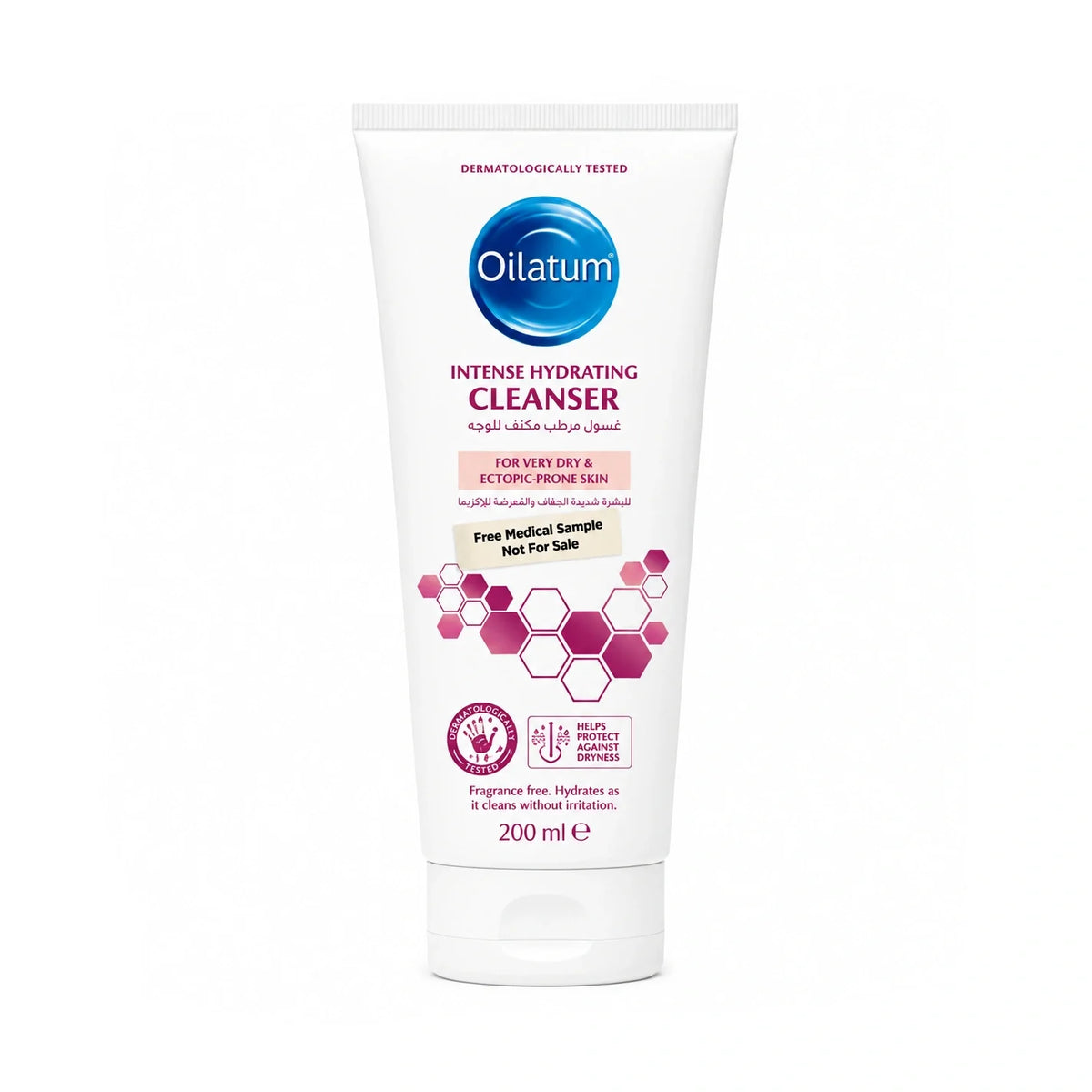 Oilatum Intense Hydrating Cleanser 200ml for very dry skin
