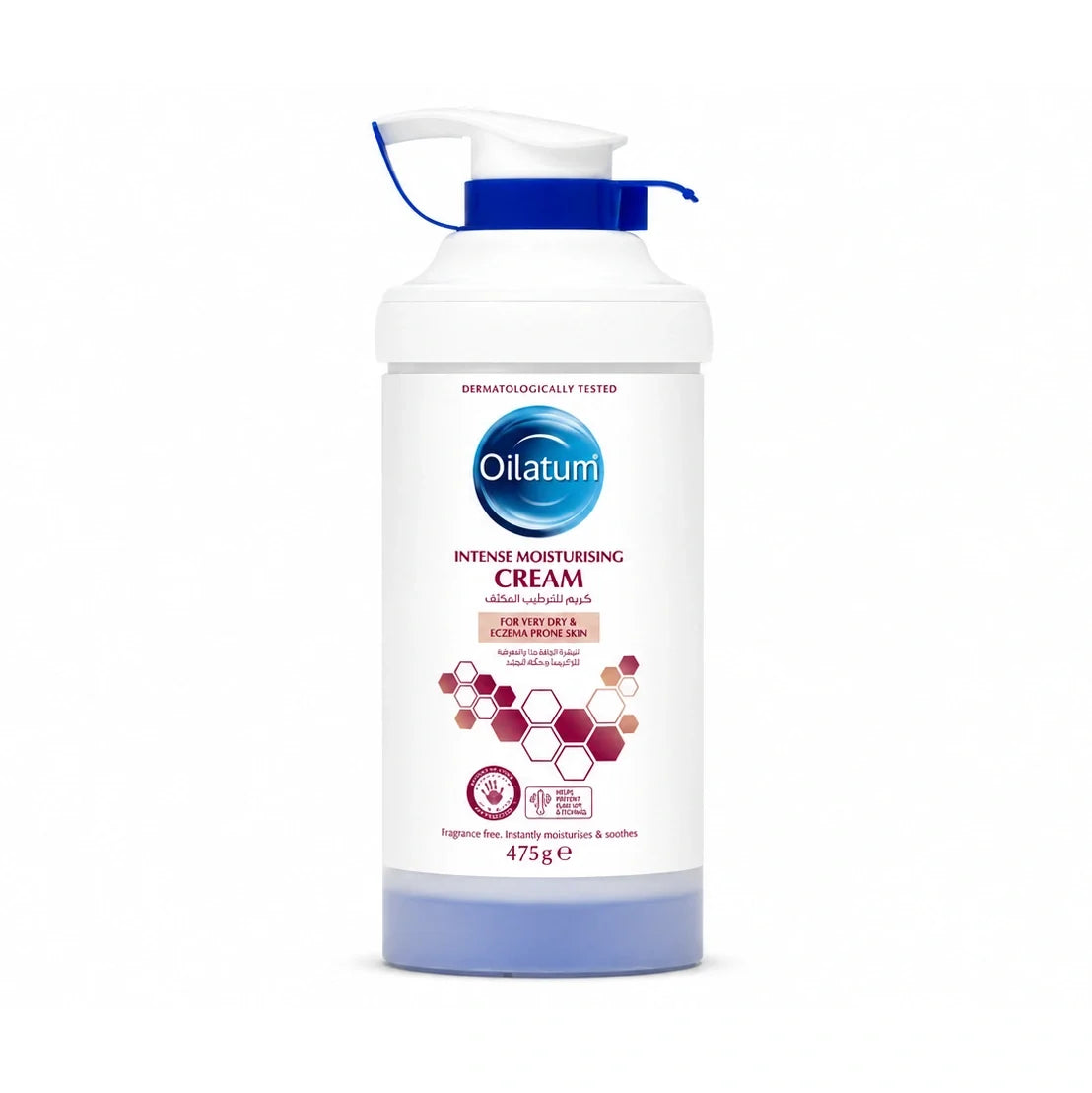 Oilatum Intense Moisturising Cream 475g for very dry and eczema-prone skin