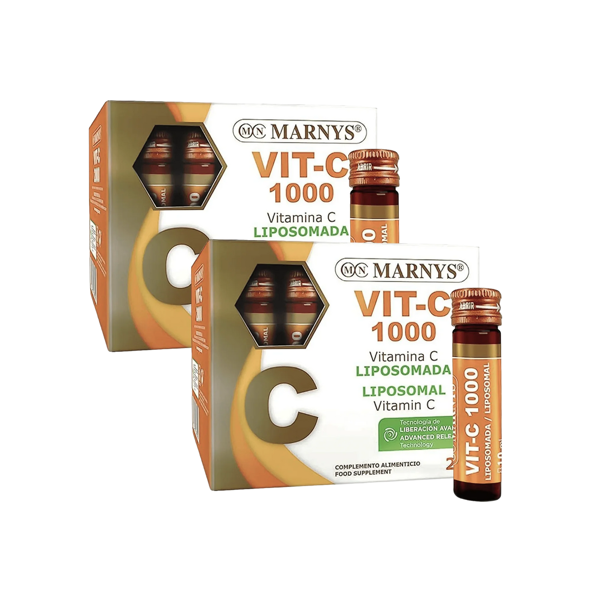 Marnys Liposomal Vitamin C Duo – 2×20 Vials