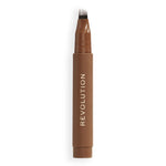 Revolution Instant Brow Hair Pen Warm Brown