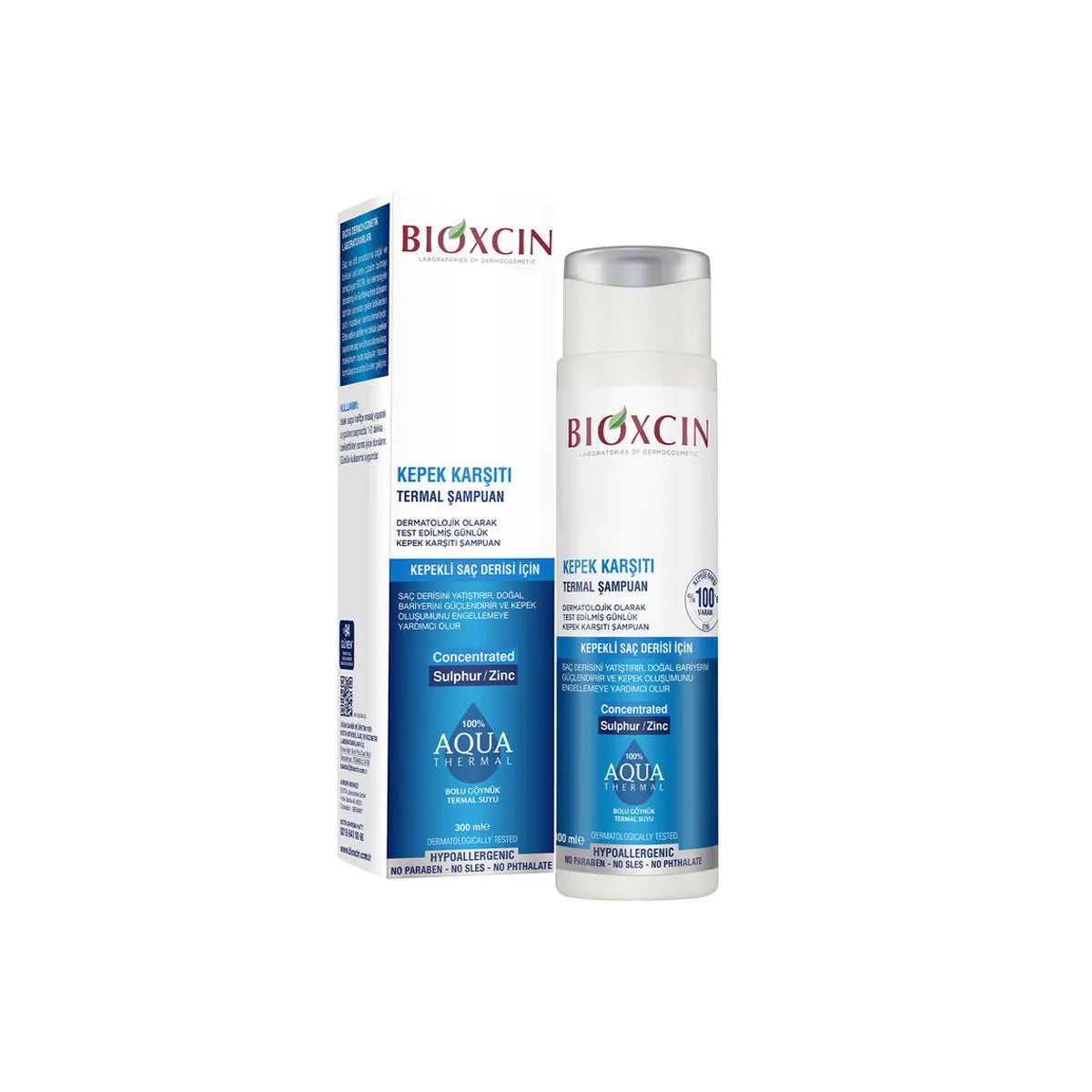 Bioxcin Anti Dandruff Thermal Shampoo Flaky Scalp 300Ml