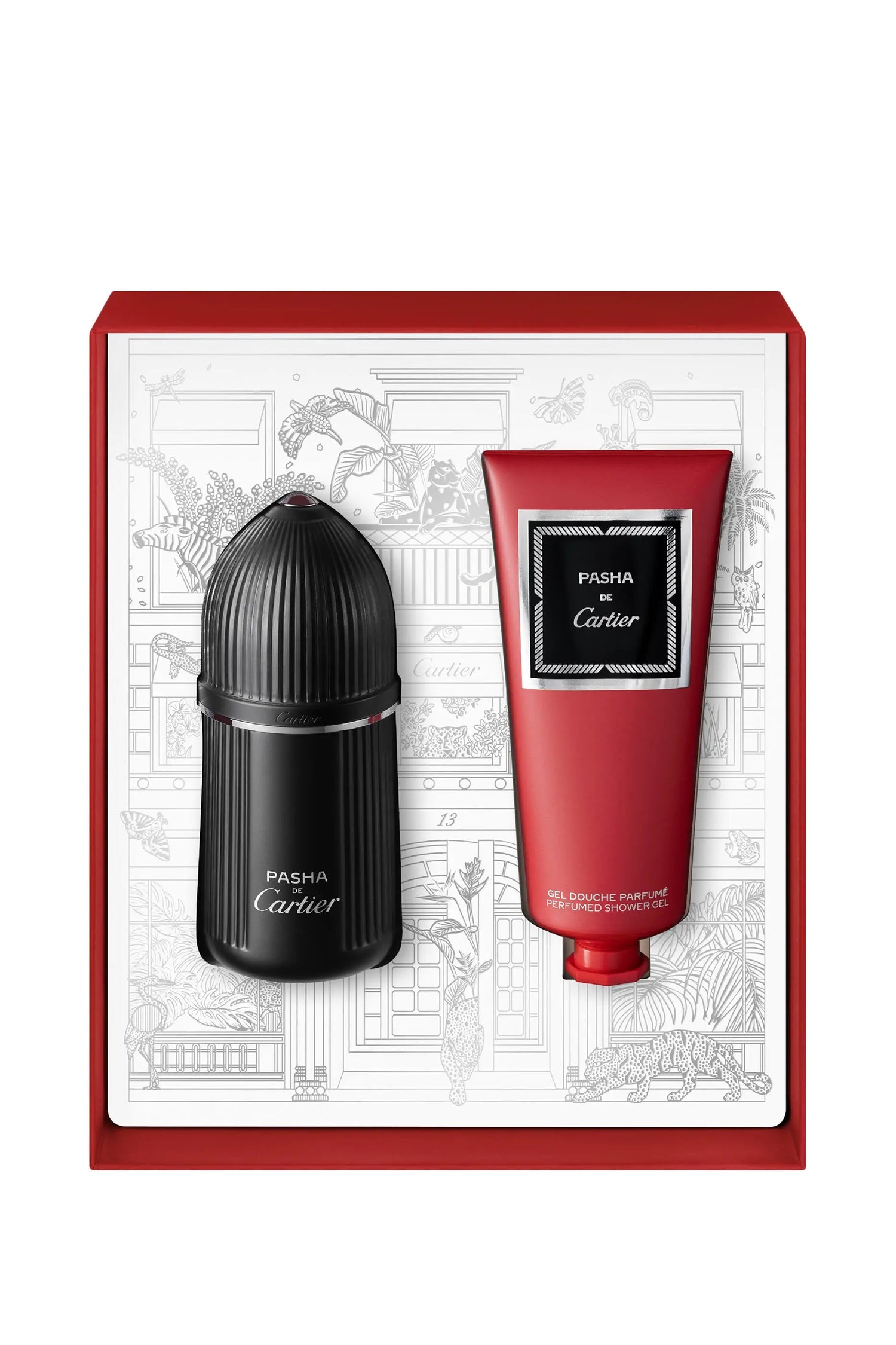 Cartier PASHA De Edition Noire EDT Set