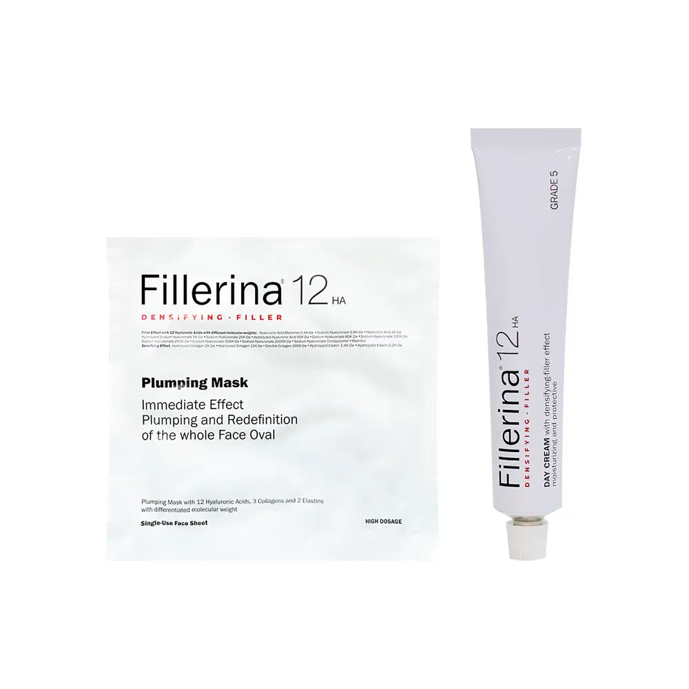 OFFER FILLERINA 12 DENSIFYING DAY CREAM GRADE 5 + 12 HA PLUPING MASK