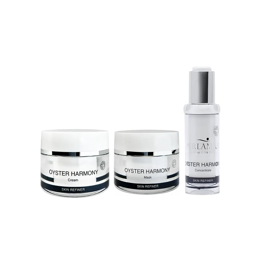 perlamar oyster harmony concentrate + cream + mask