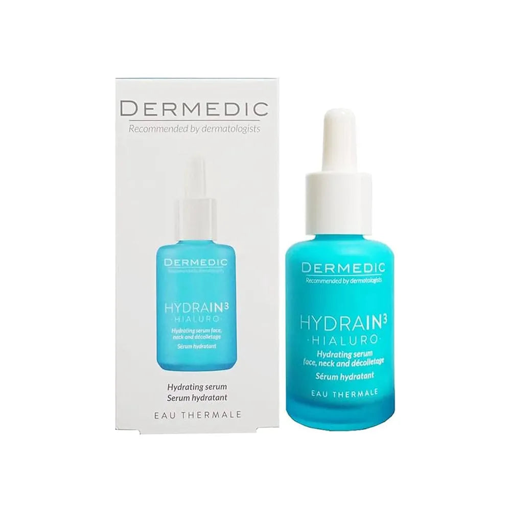 Dermedic Hydrain Hialuro Hydrating Serum For Face, Neck 30 ml