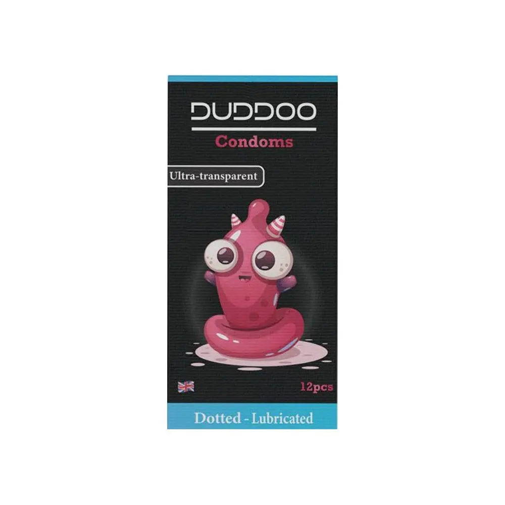 Duddoo Lubricated Dotted Condoms 12 Pcs