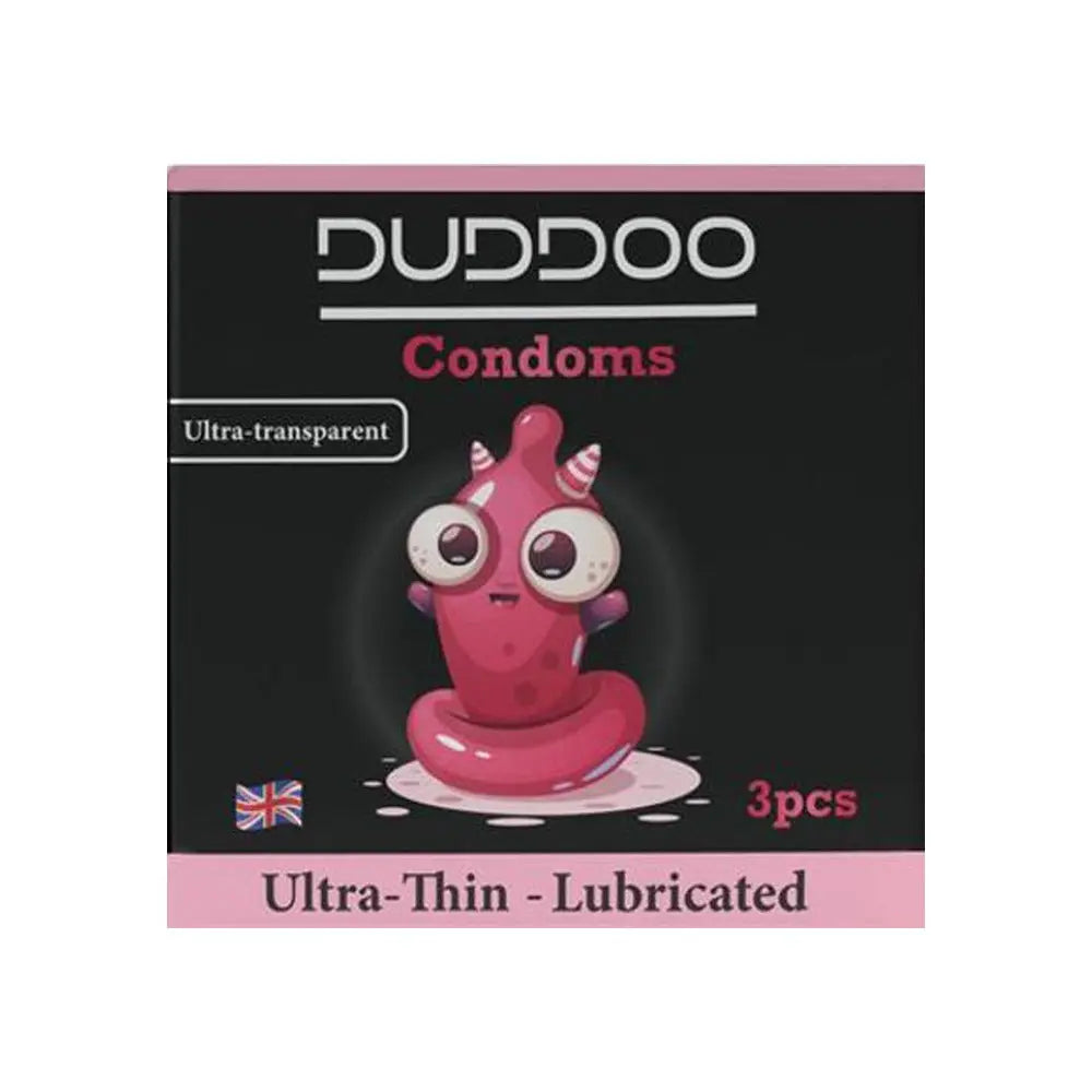 Duddoo Lubricated Anatomic Ultra Thin Condoms 3 Pcs