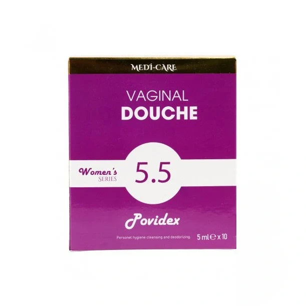 Medi Care Povidex Vaginal Douche 5Ml 10Pcs