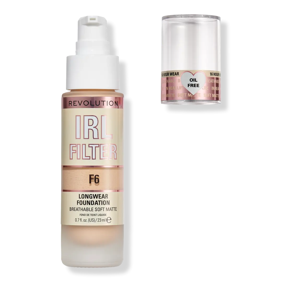 Revolution Irl Filter Longwear Foundation F6