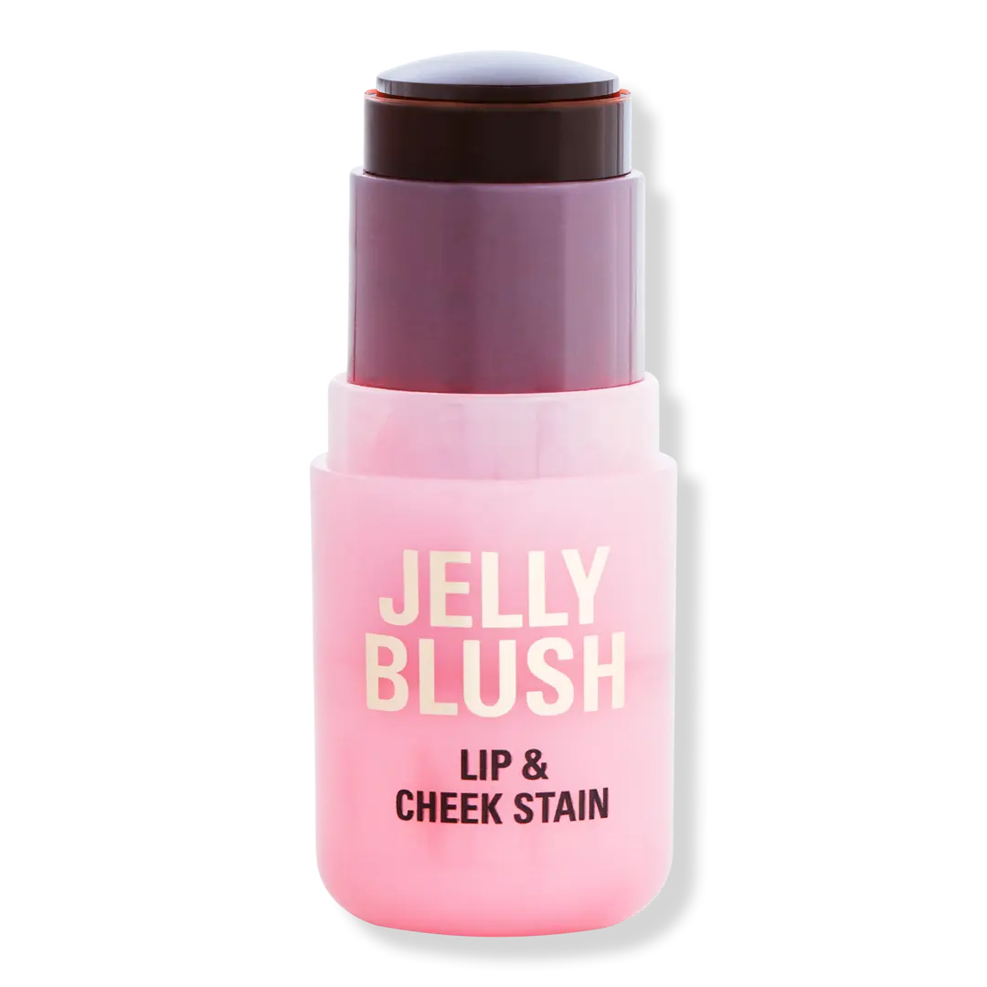 Revolution Jelly Blush Stick Lip And Cheek Stain Peach Orange