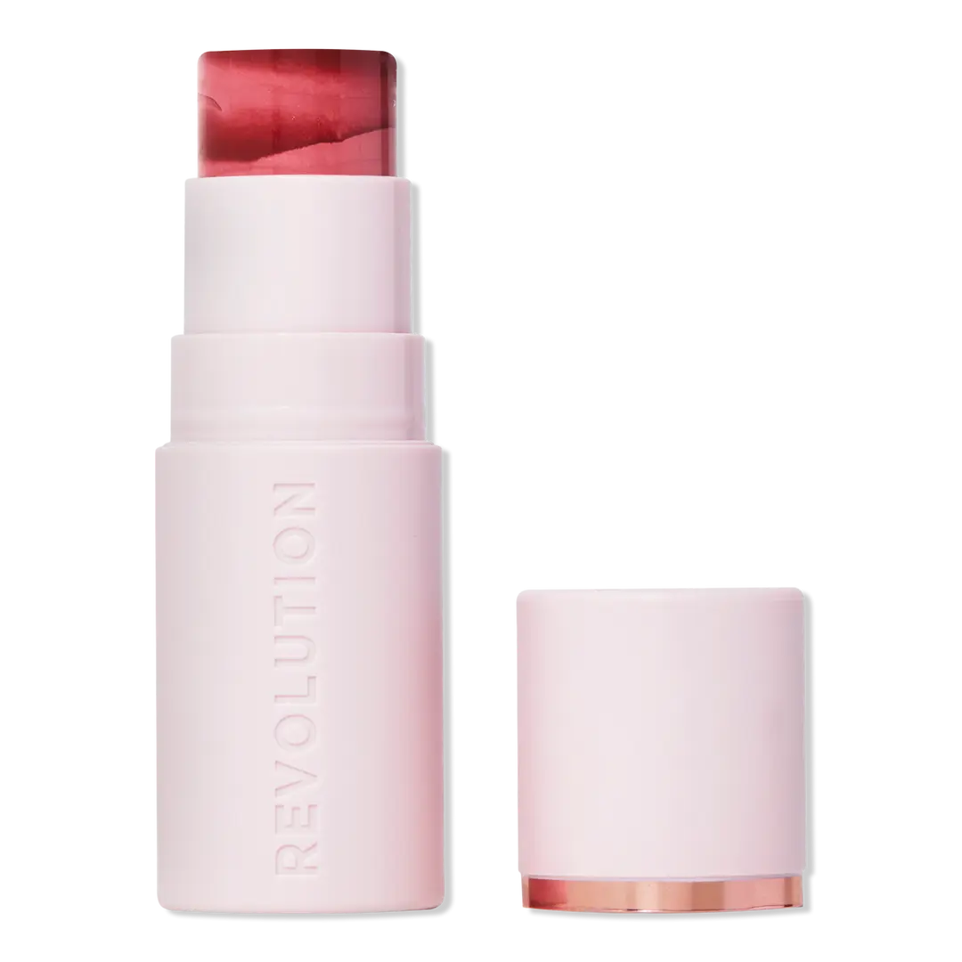 Revolution Skin Silk Marble Blush Stick Sundown Spice