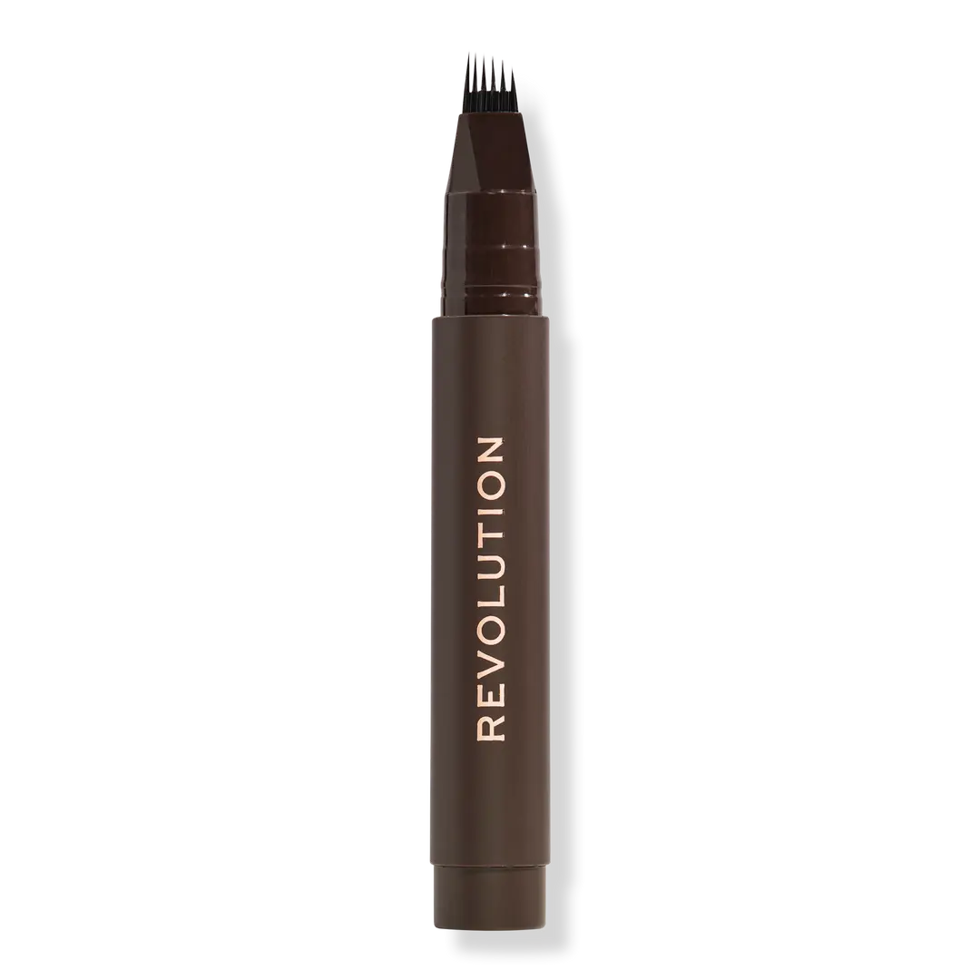 Revolution Instant Brow Hair Pen Dark Brown