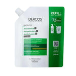 Vichy Dercos Anti-Dandruff Shampoo Refill for Dry Hair - 390ml