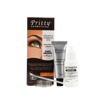 Pritty Eyelash & Eyebrow Dye Kit Dark Brown 3131203